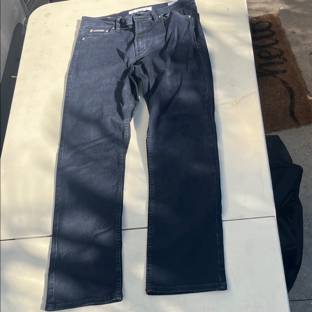 Calvin Klein Jeans Dark Blue Men's Straight Jeans 30 x 30 new no tags